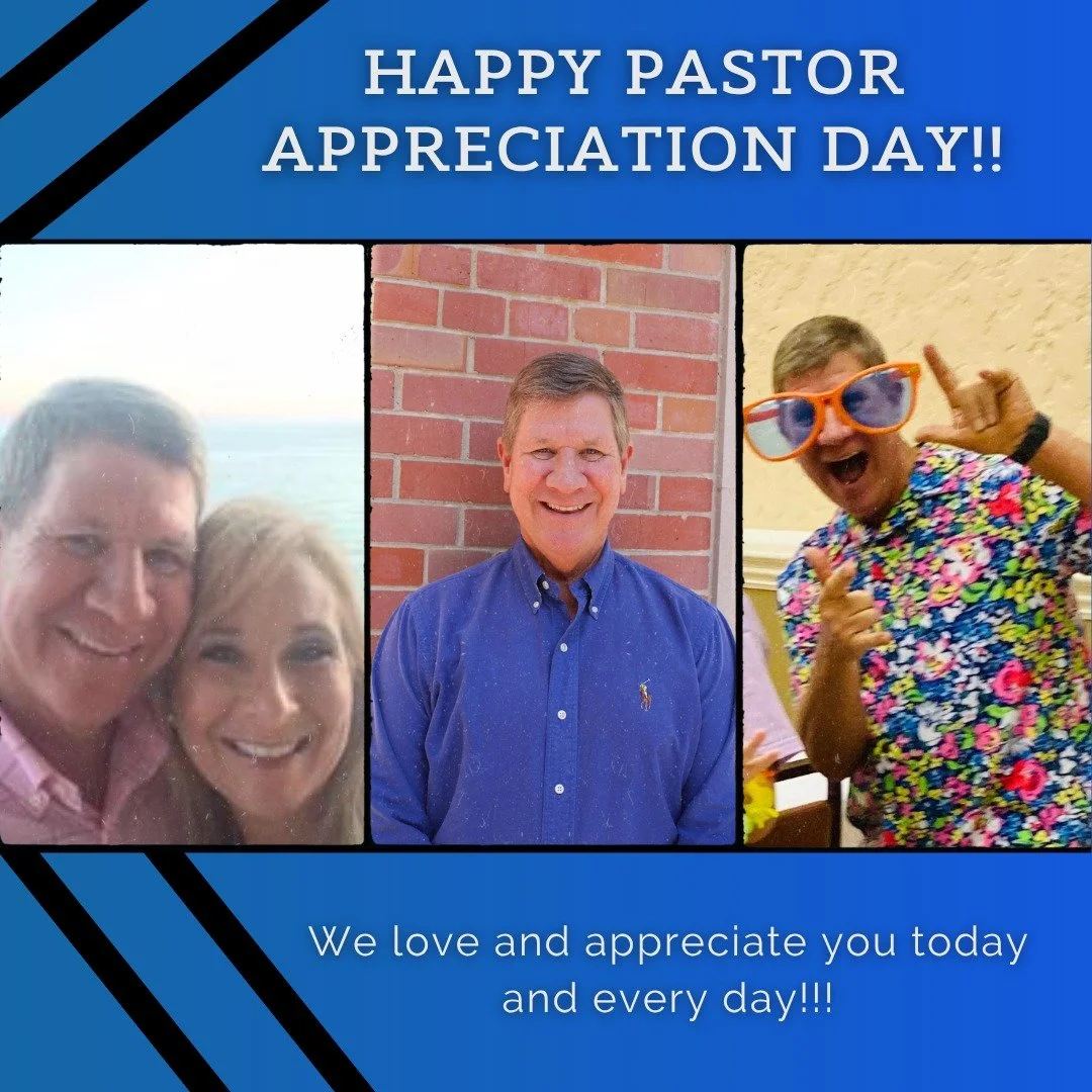 Happy Pastor Appreciation Day!! We love and appreciate you, Daniel!