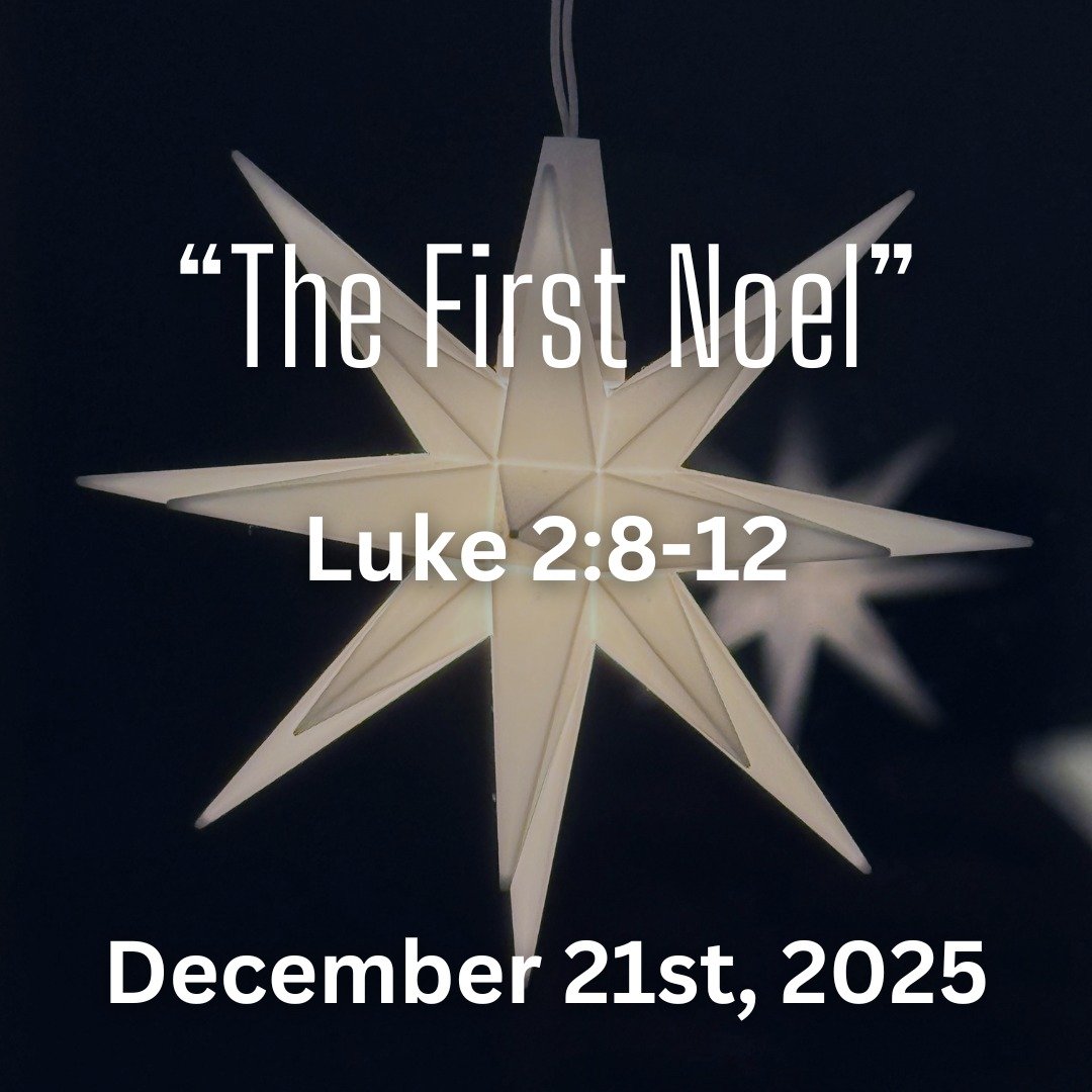 Join us Sunday for worship as we continue the season of Advent! Hope to see you there!