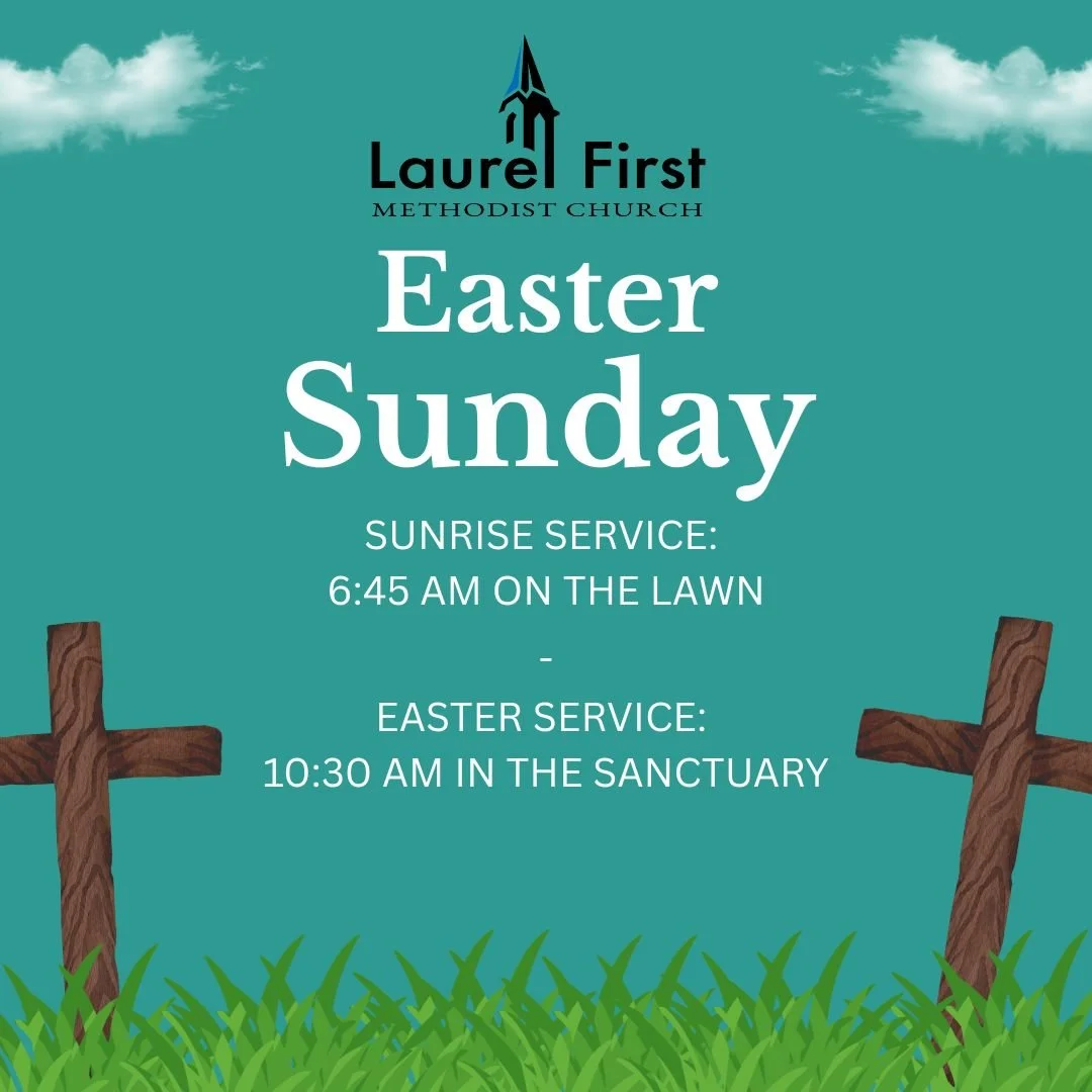 Join us for Easter Sunday! We will be having our Sunrise Service at 6:45 am on the lawn, followed by Sunday School and then our 10:30 am Worship Service in the Sanctuary! Make sure to invite your friends!