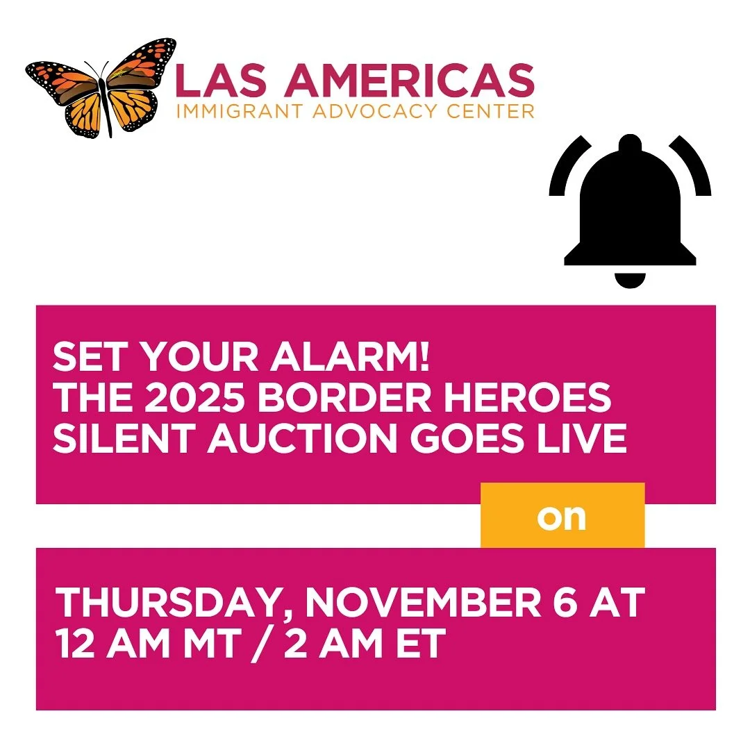 Get your $$$ ready! Our 2025 Border Heroes silent auction goes live Thursday, November 6 at 12 am MT. Do. Not. Miss. It.
