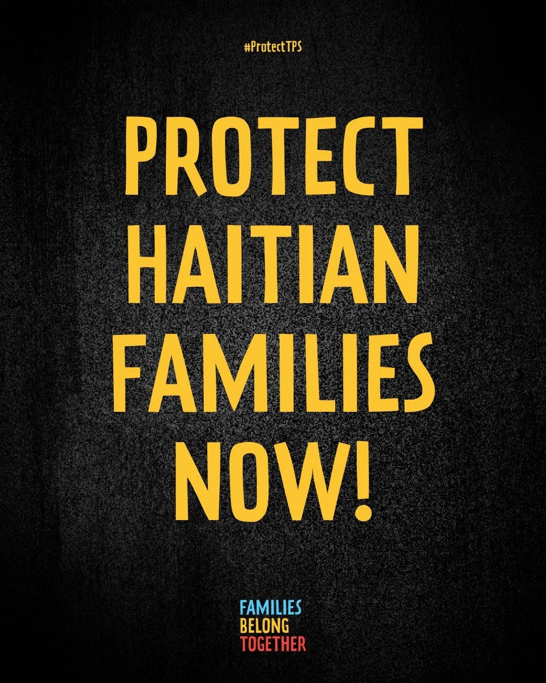 This week, Congress is expected to vote on extended protections for over 350,000 Haitian TPS holders. These are parents, caregivers, and community members whose families are rooted here.

Ending TPS would tear families apart and put thousands of chil