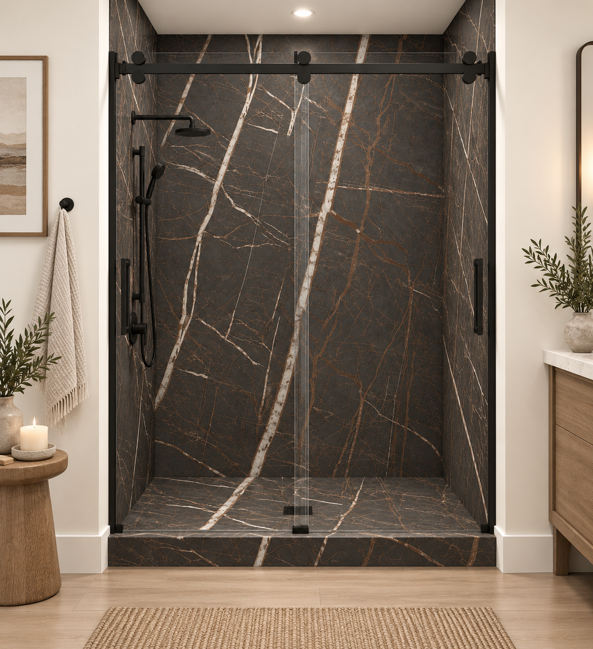 Grizzly shower rendering