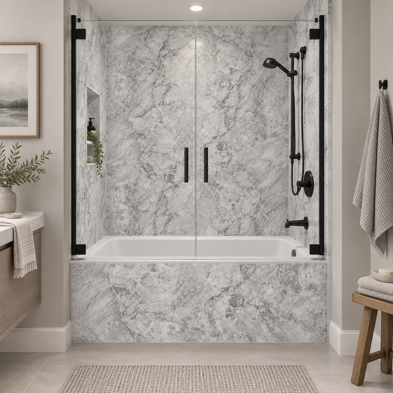 Kodiak tub surround rendering