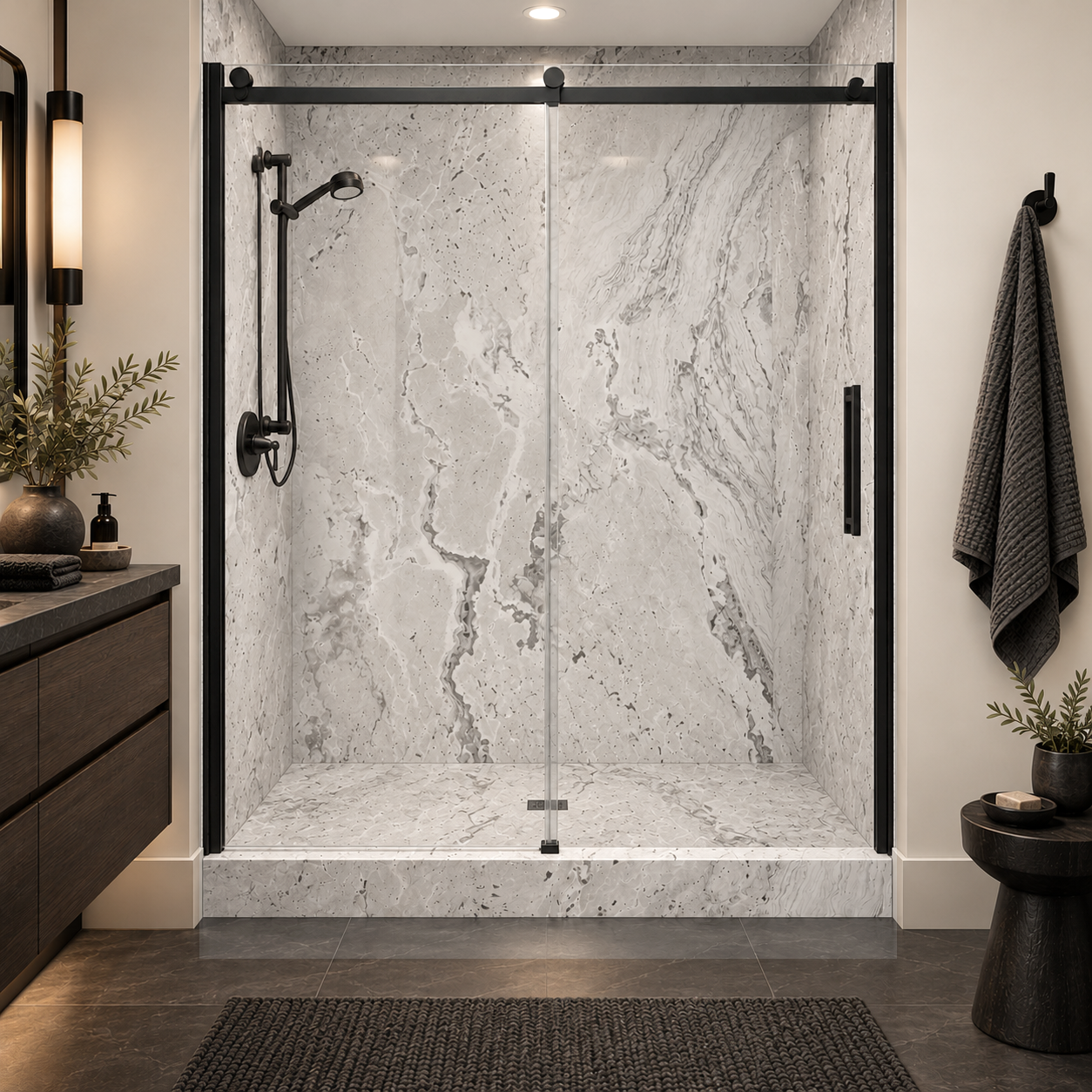 Whitecastle shower rendering