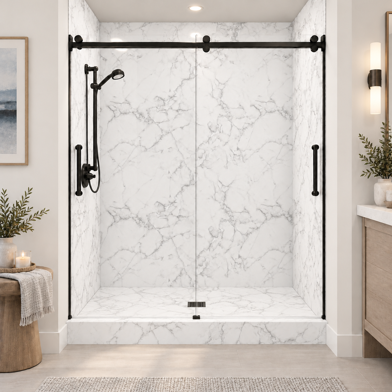 Juneau shower rendering
