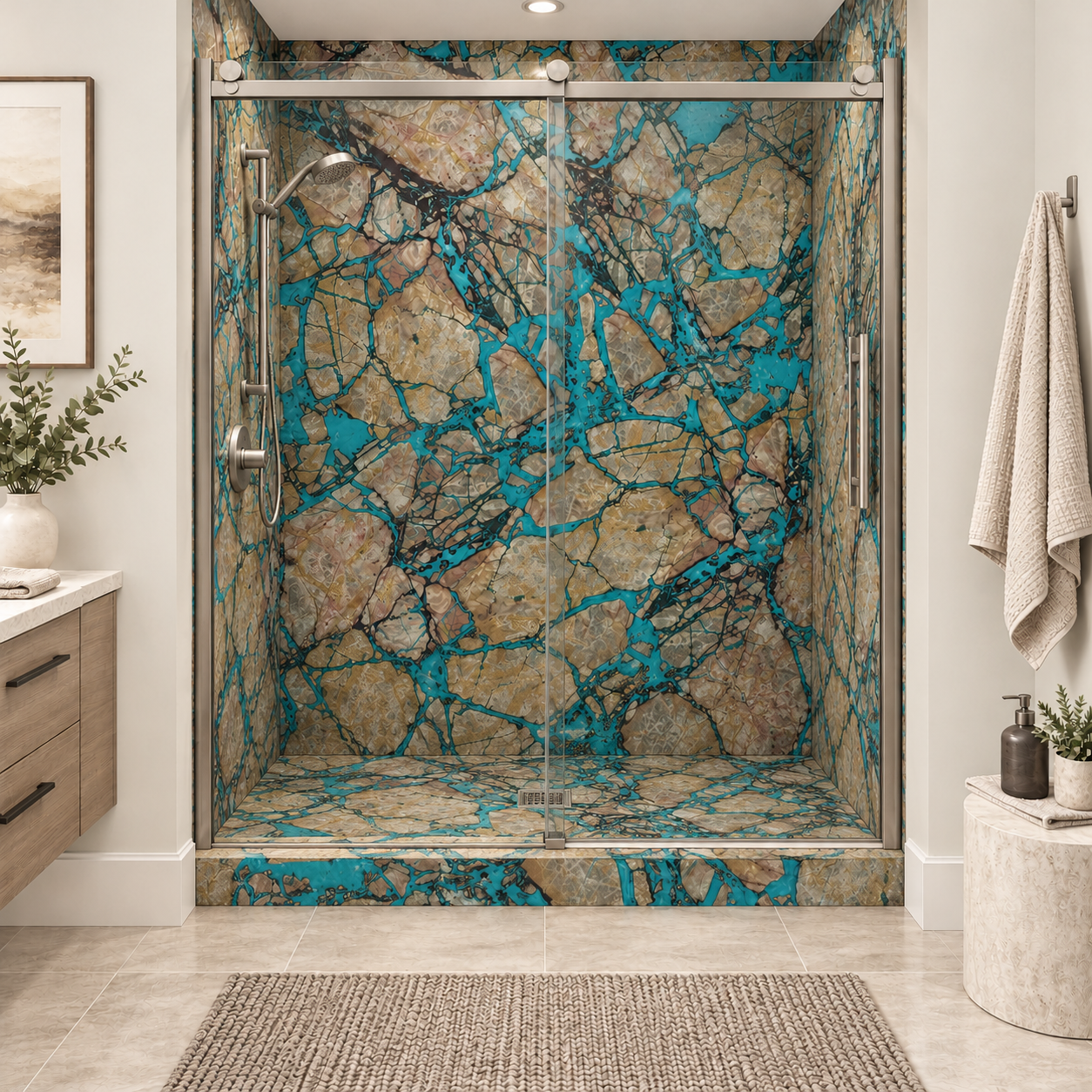 Navajo shower rendering