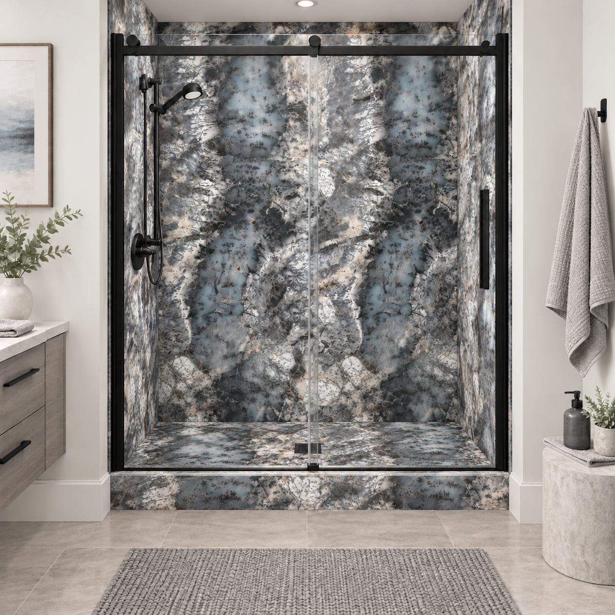 Nordic shower rendering
