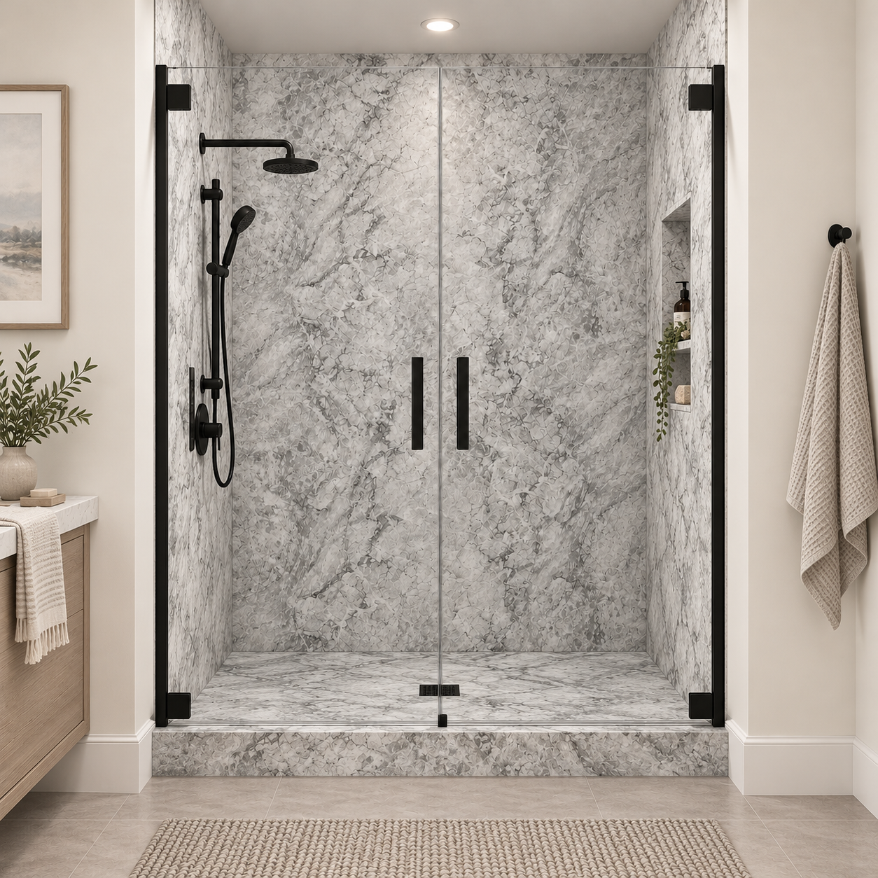 Kodiak shower rendering