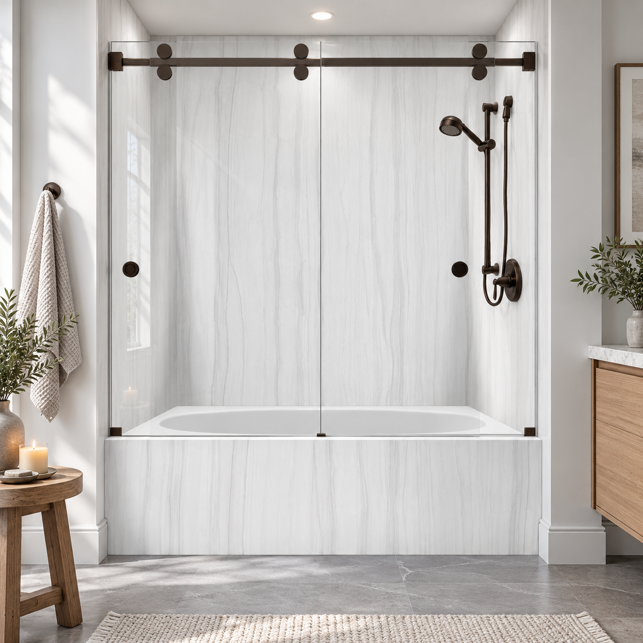 Alps Shower Surround rendering