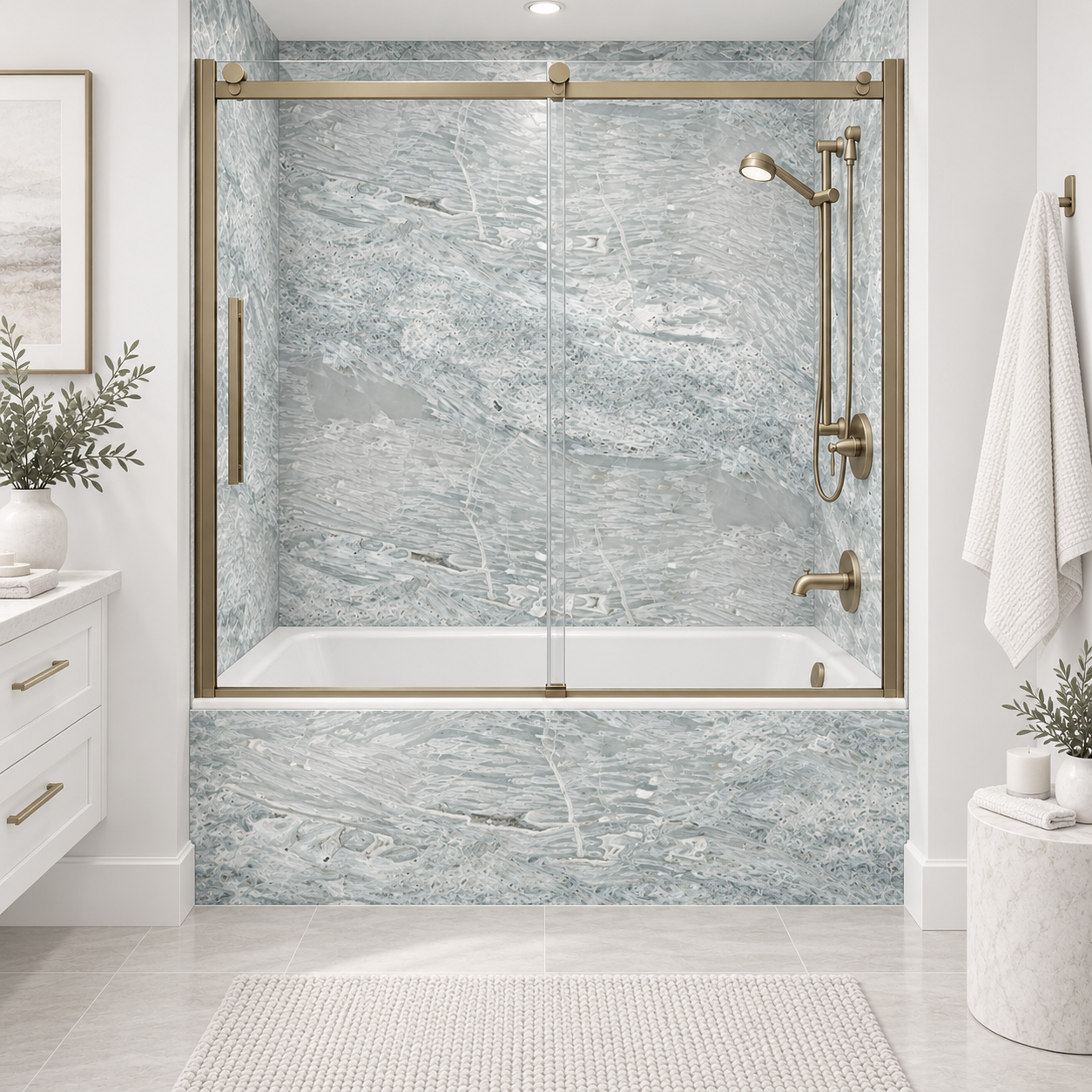 Oceanside tub surround rendering
