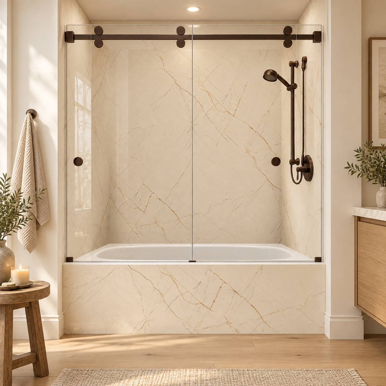 Winchester tub surround rendering