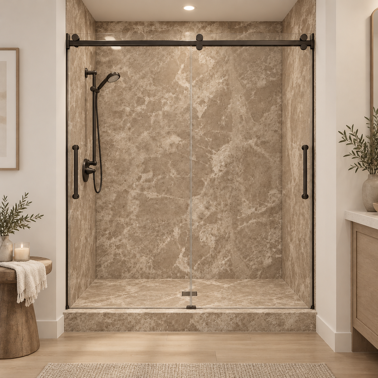 Acorn Shower Rendering