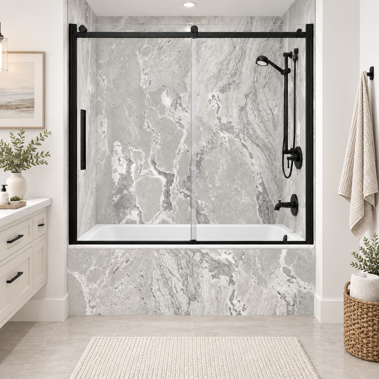 Stonecastle tub surround rendering