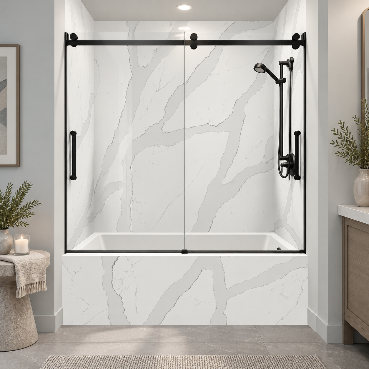 Grayhaven tub surround rendering