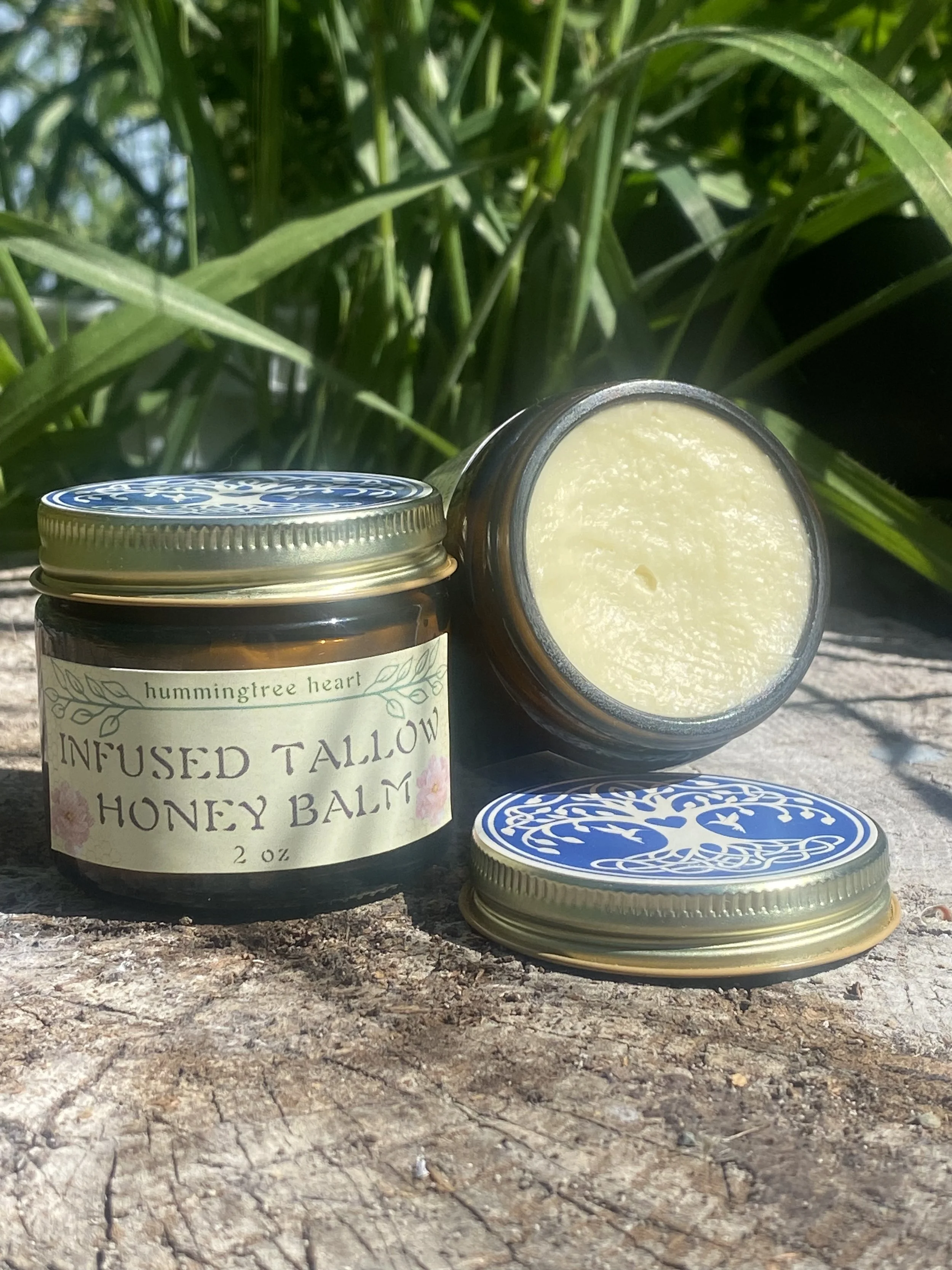 Herb Infused Tallow & Honey Balm
