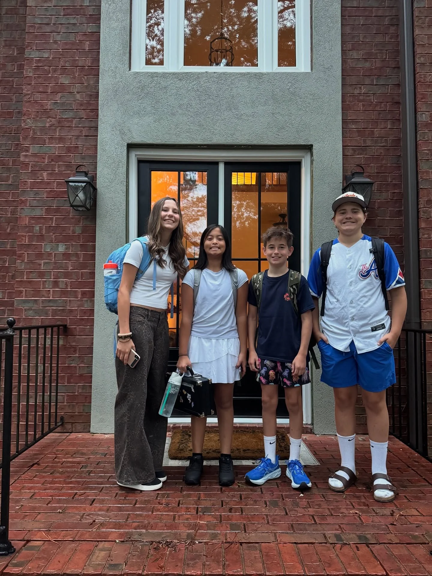 our crazy crew is back to school today!
First day vibes: 6th, 7th, 8th, and 9th grade 😳
Please pray for all of us!
New year, new adventures &mdash; let&rsquo;s go! 💪🏼📚✏️📓