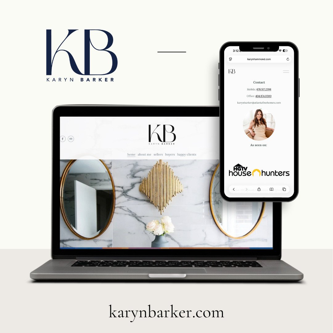 on our wedding day, my sweet husband surprised me and gifted me my new business website domain karynbarker.com

six months later and I finally got around to updating my logo, website and finally utilizing that domain! check it out!