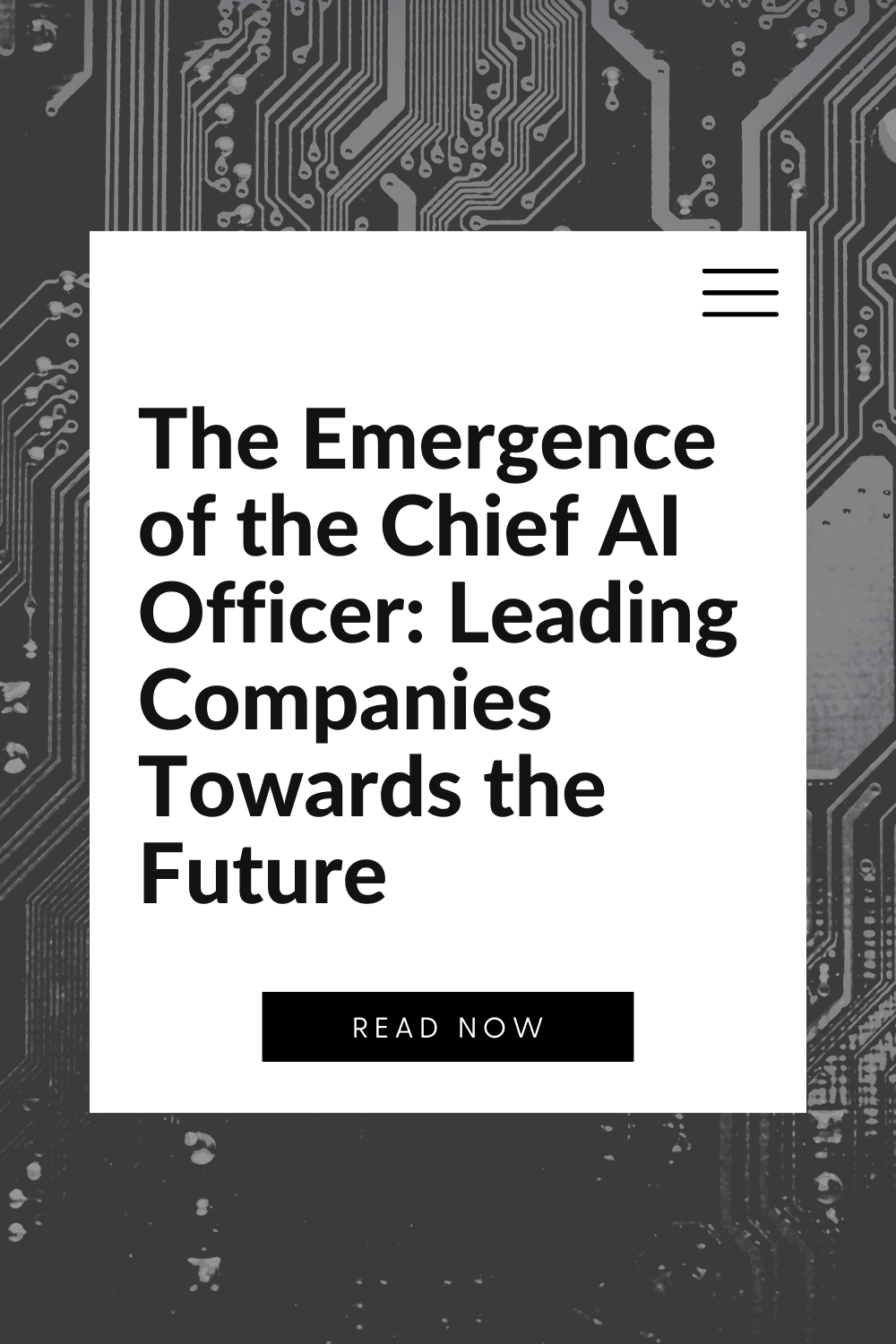 The Emergence of the Chief AI Officer: Leading Companies Towards the Future