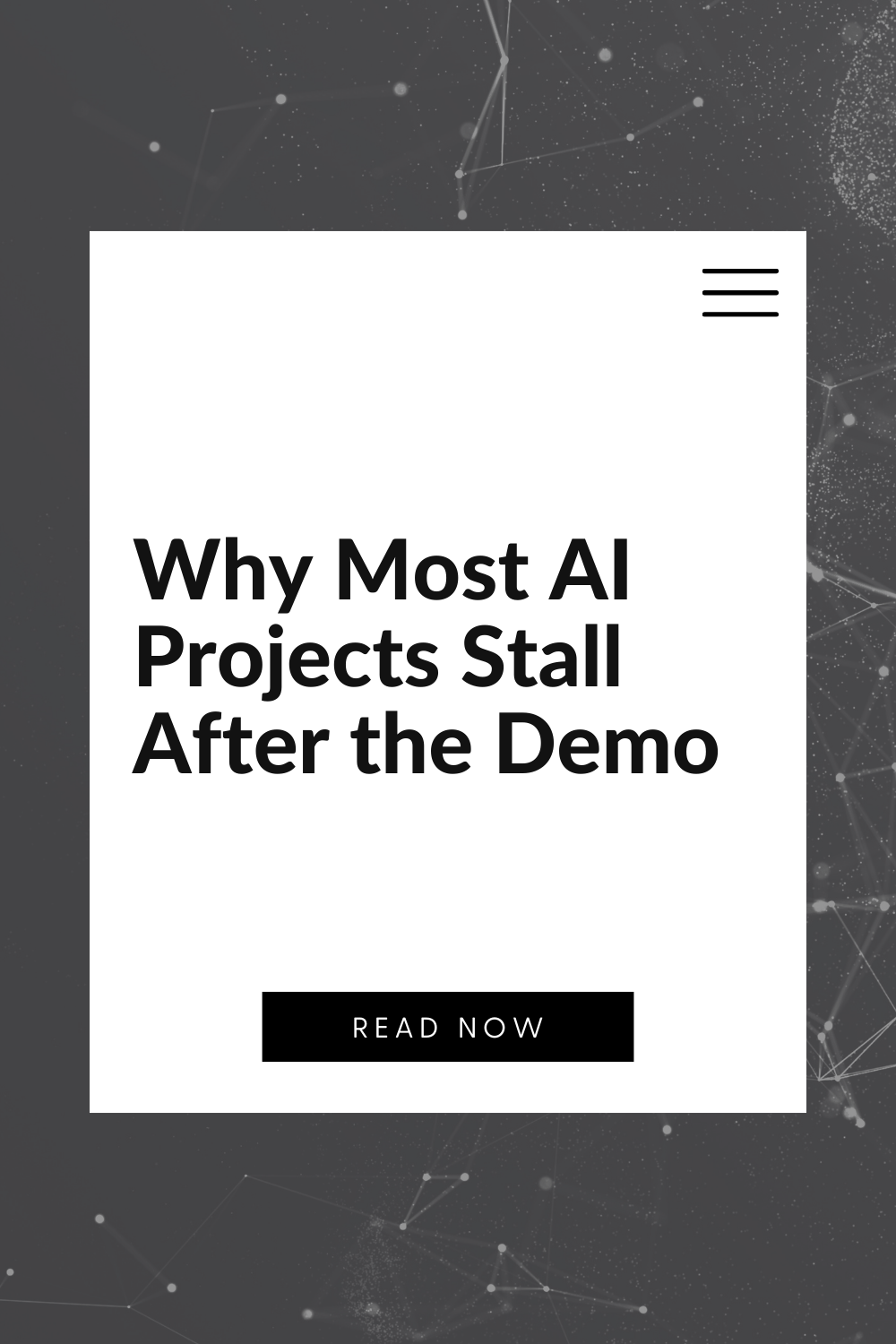 Why Most AI Projects Stall After the Demo