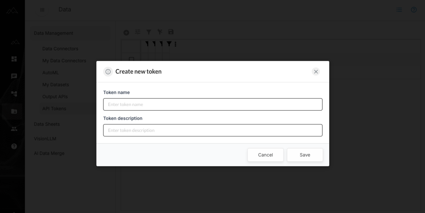 Creating An API Token