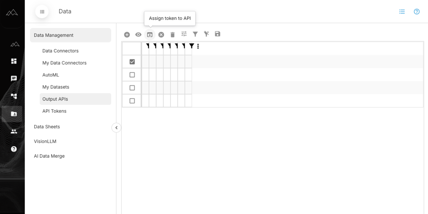 Assign Token To API