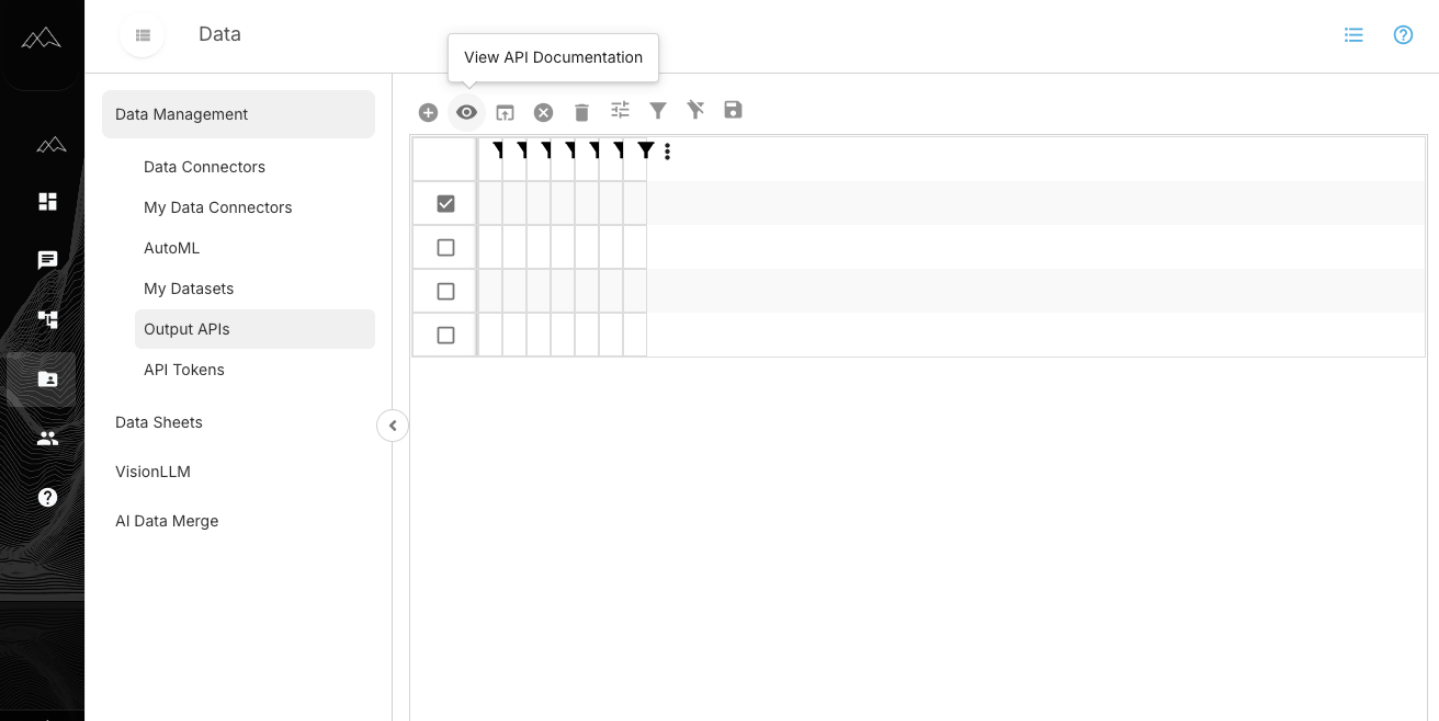 Testing the API