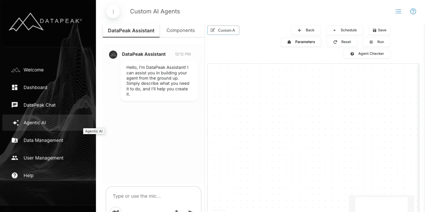 Understanding the Custom AI Agents Builder