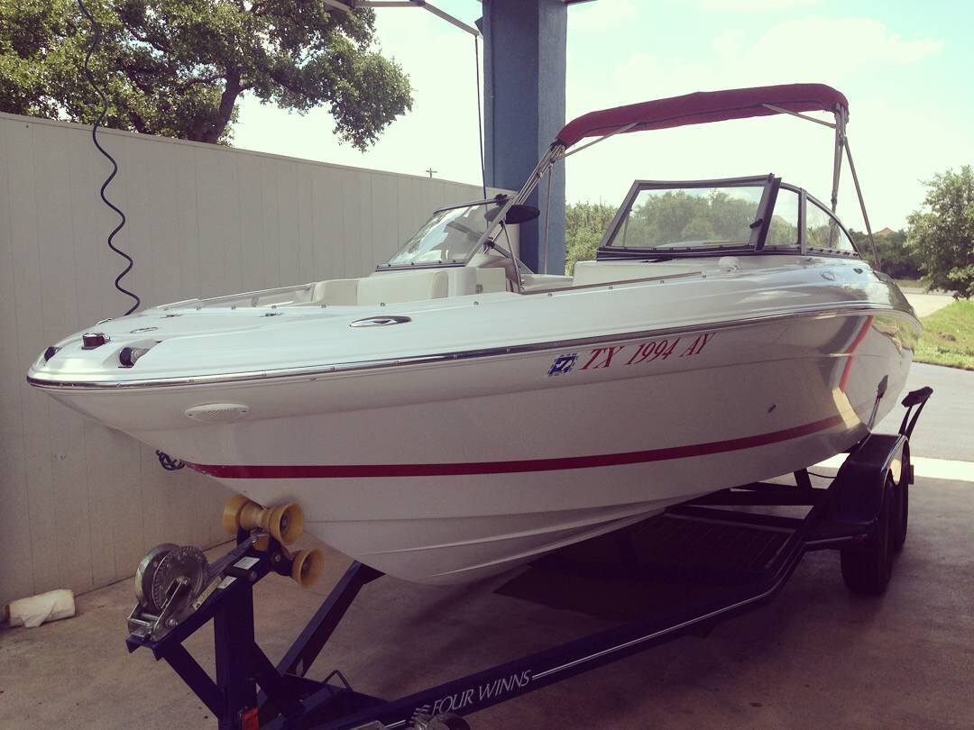 Going Out On The Lake For July 4th? We Have Two Self Serve Bays Large Enough For Boats &amp; RVs!  #boating #july4thweekend #july4th #onthelake #boatwash #bulverdecarwash #cleanboat #pride #beautiful #gorgeous