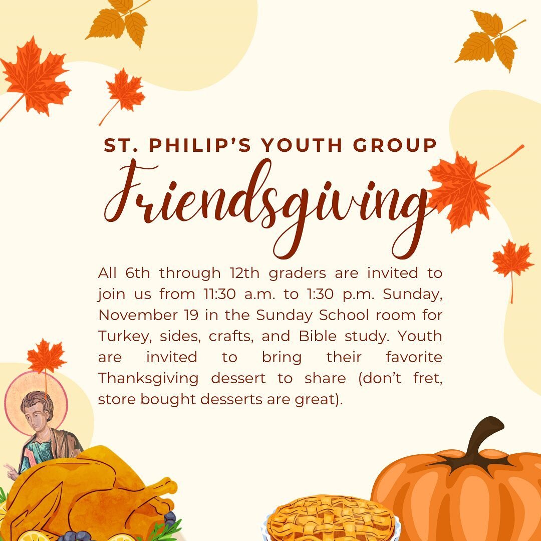 Friendgiving tomorrow! Join us for the best food of the year!