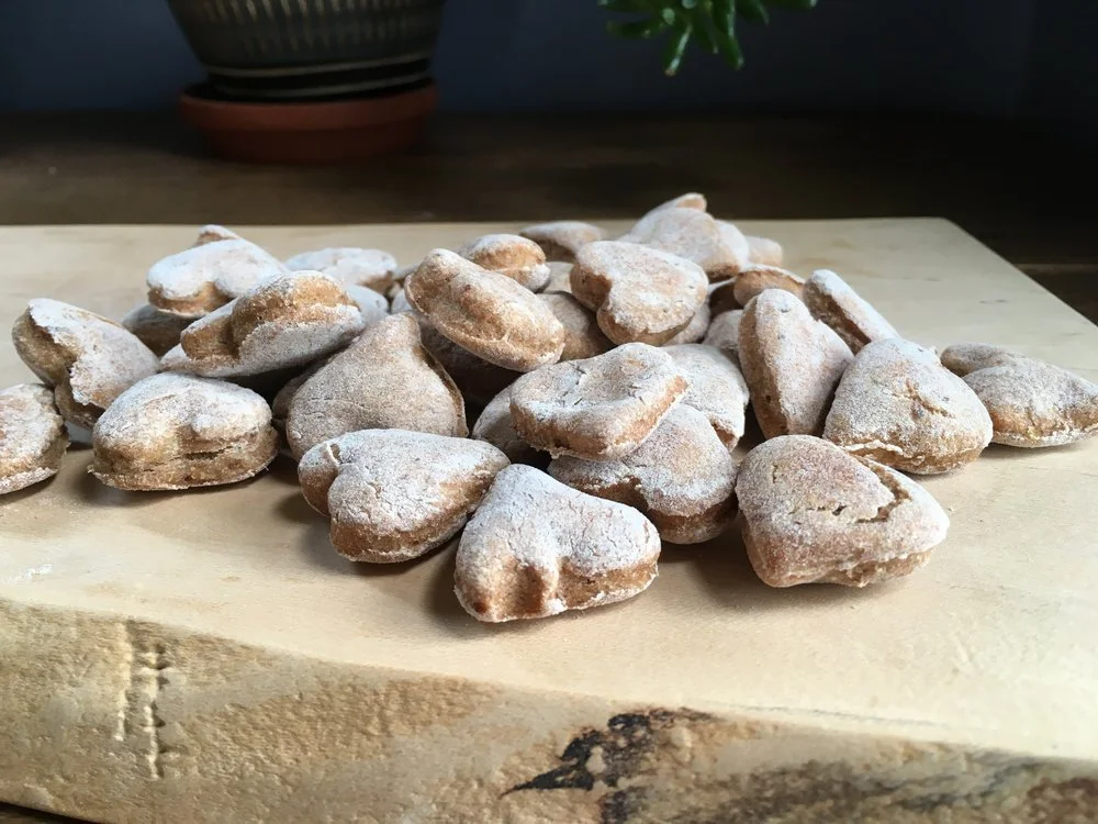 Peanut Butter & Pumpkin Biscuits