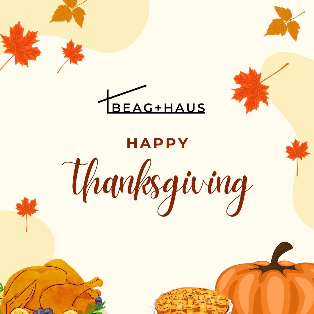 Happy Thanksgiving from our beag+haus family to yours! 🦃🍁

Wishing you a day filled with good food, great company, and plenty of gratitude.