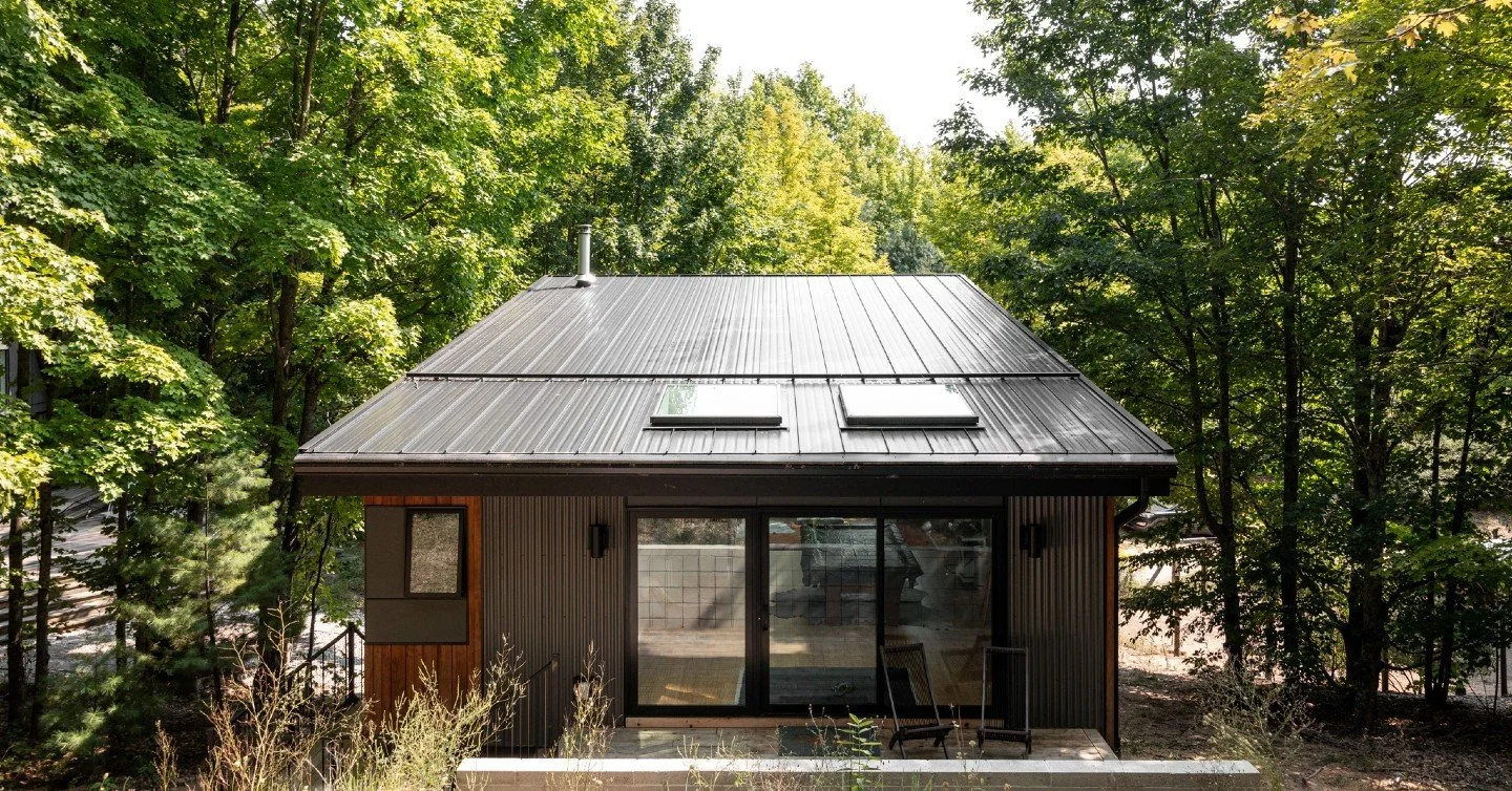 Built for quiet moments.
Thinking about something similar? Let&rsquo;s talk. Link in bio. 
#beaghaus
#alwayscustom
#modernhome
#moderncabin
#customhome