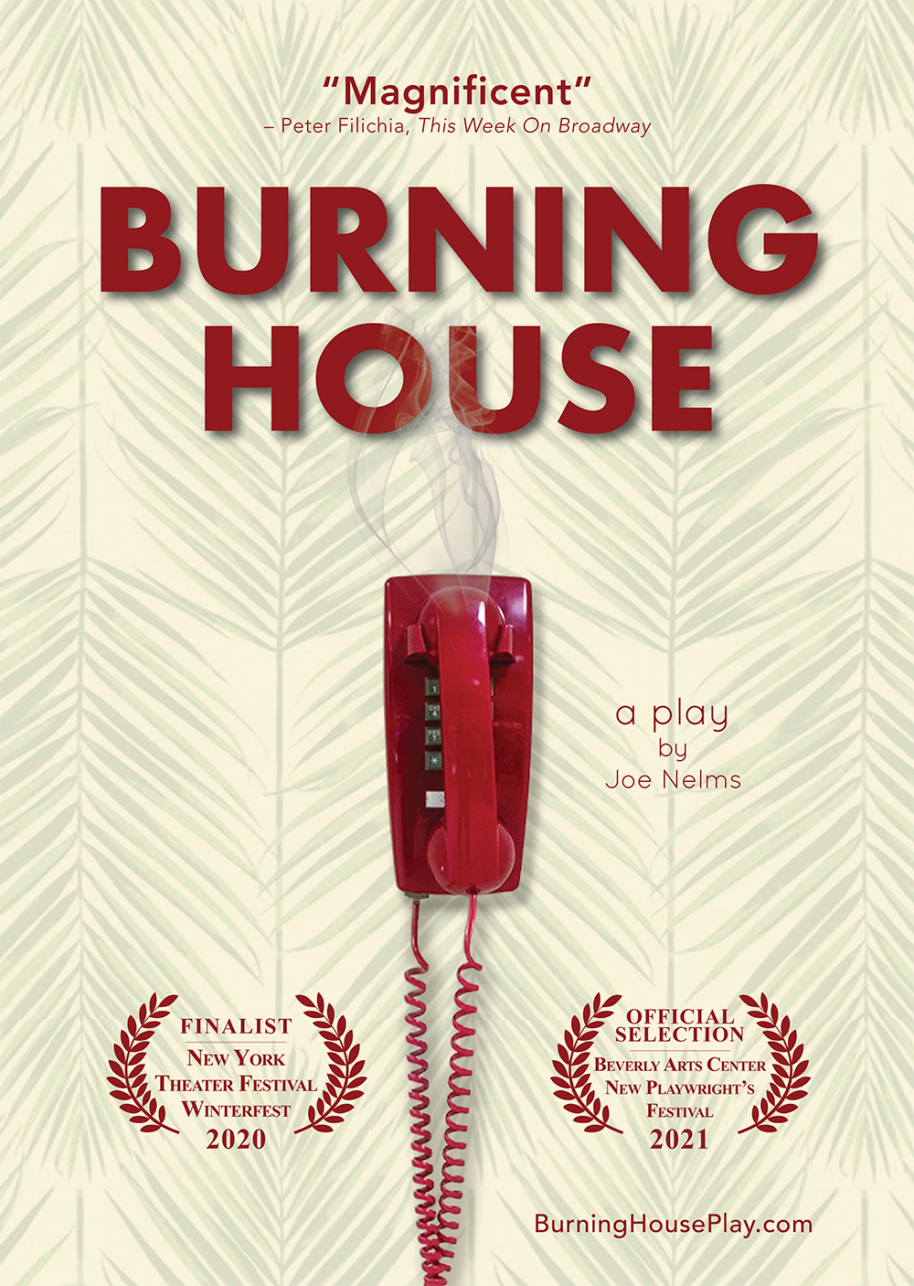 Joe Nelms Freelance Writer ACD Creative Director – Burning House Poster.png
