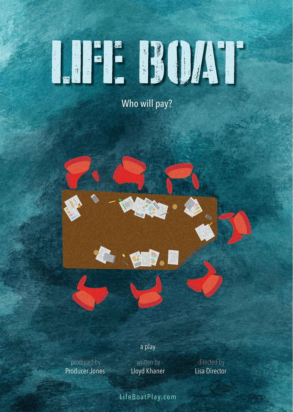 Joe Nelms Freelance Writer ACD Creative Director – Life Boat Poster