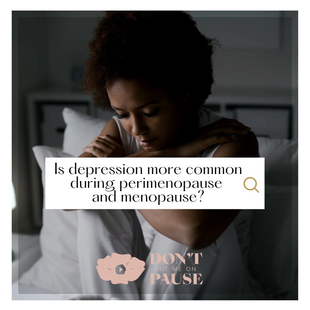 Is there a link between perimenopause and depression? A number of studies indicate that increased depressive symptoms or depression arise during the menopause transition. Check out the recent articles from @massgeneralbrigham that discuss the link be