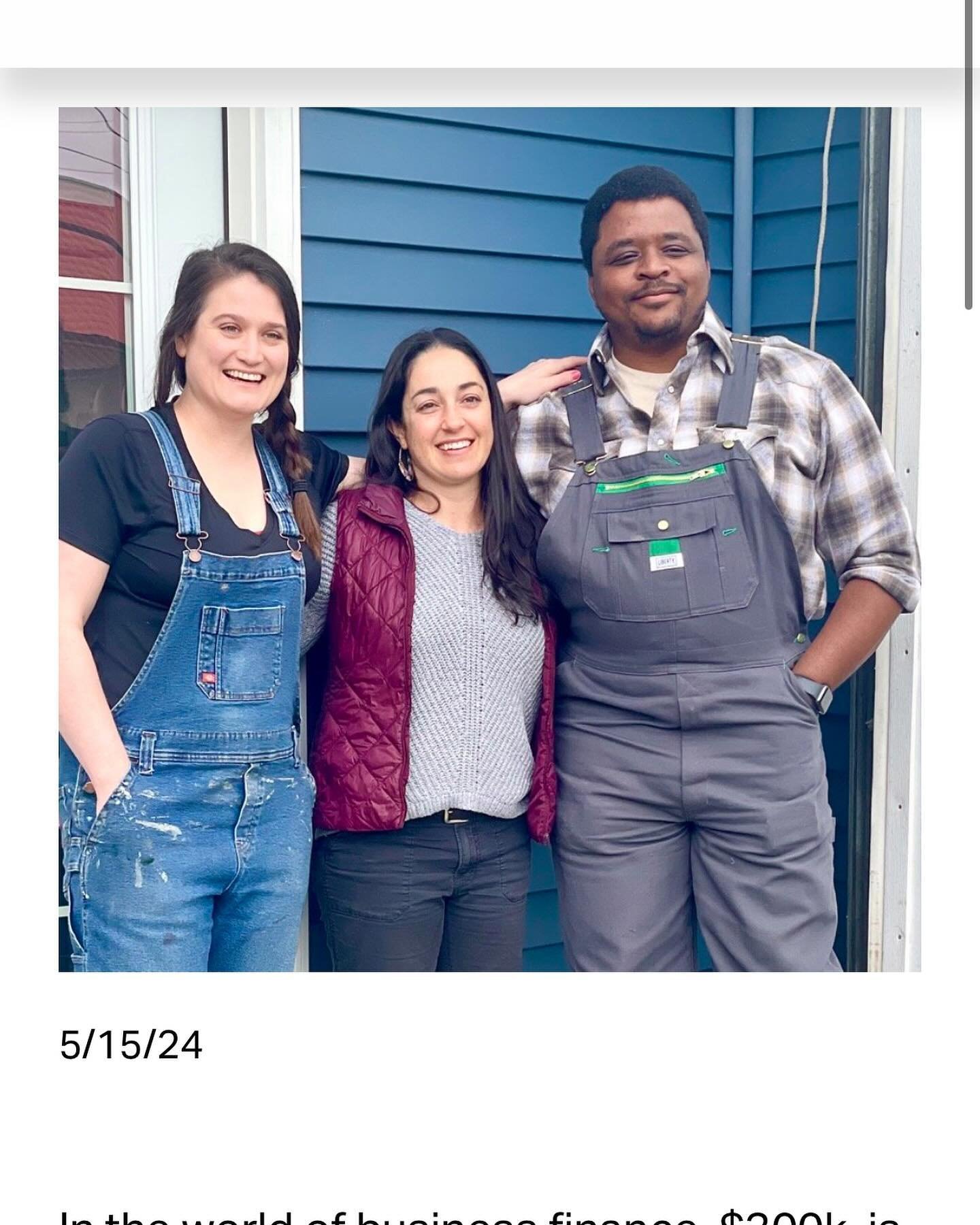 It started with a dream and now we&rsquo;re here. 🌱

So excited to share that we received funding to grow Found &amp; Fixed! 

&hellip;

If you&rsquo;ve been following along from the days of furniture fixing in my basement, THANK YOU! 

If you&rsquo