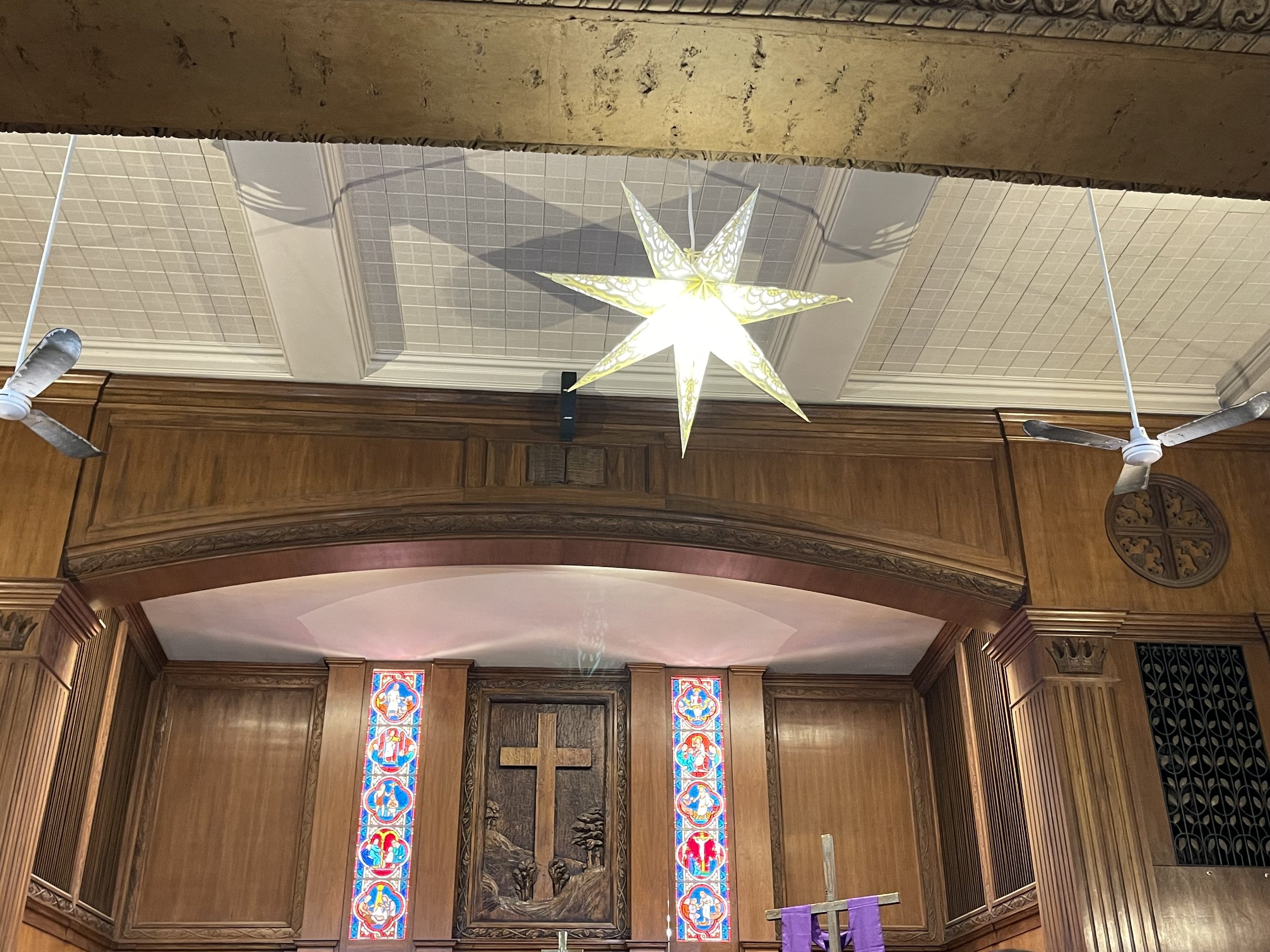 Yes, it’s Lent. But it’s not just a Christmas star