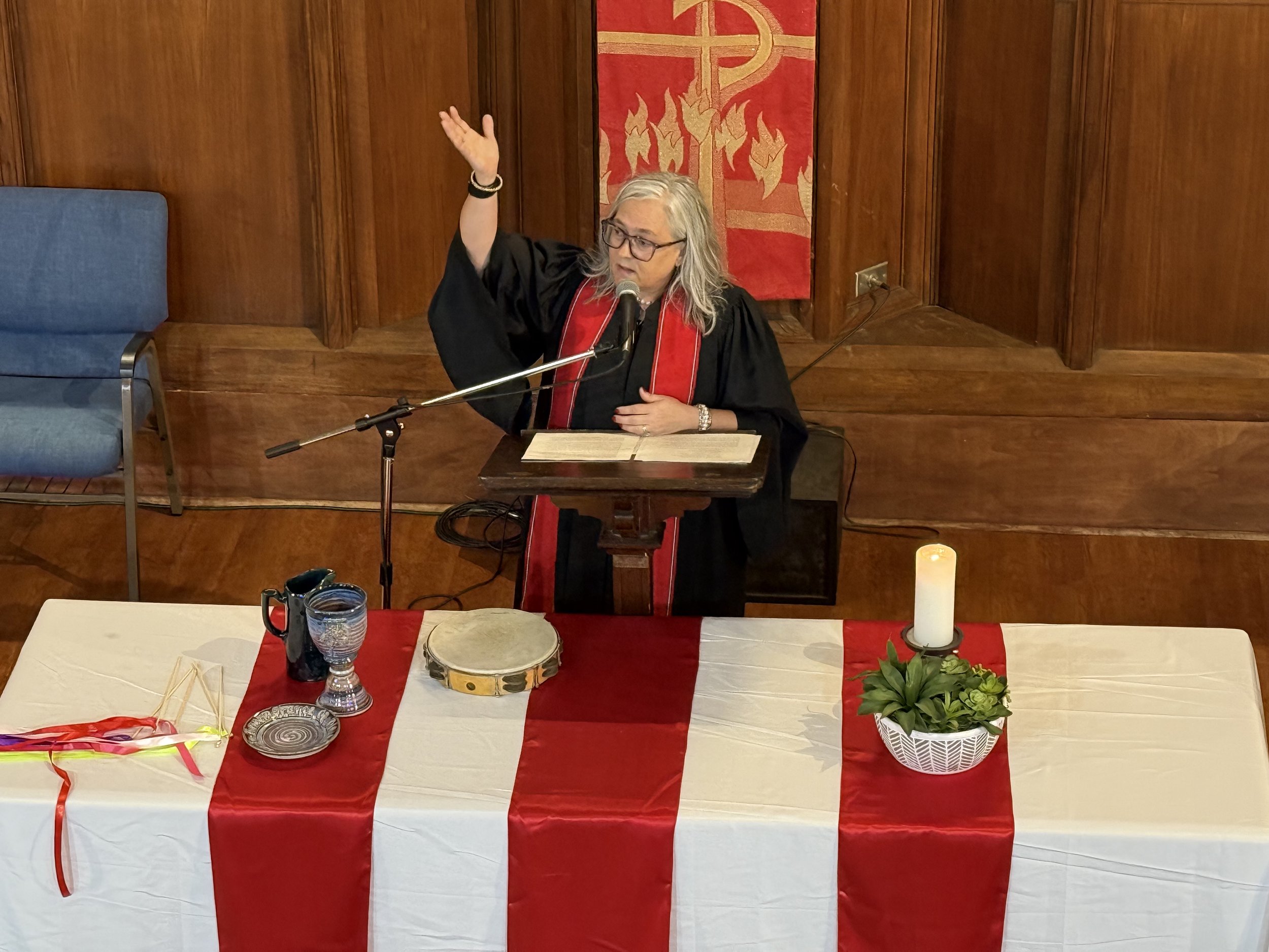 The Pentecost I never saw until Pastor Kristin and Father Greg showed me this weekend