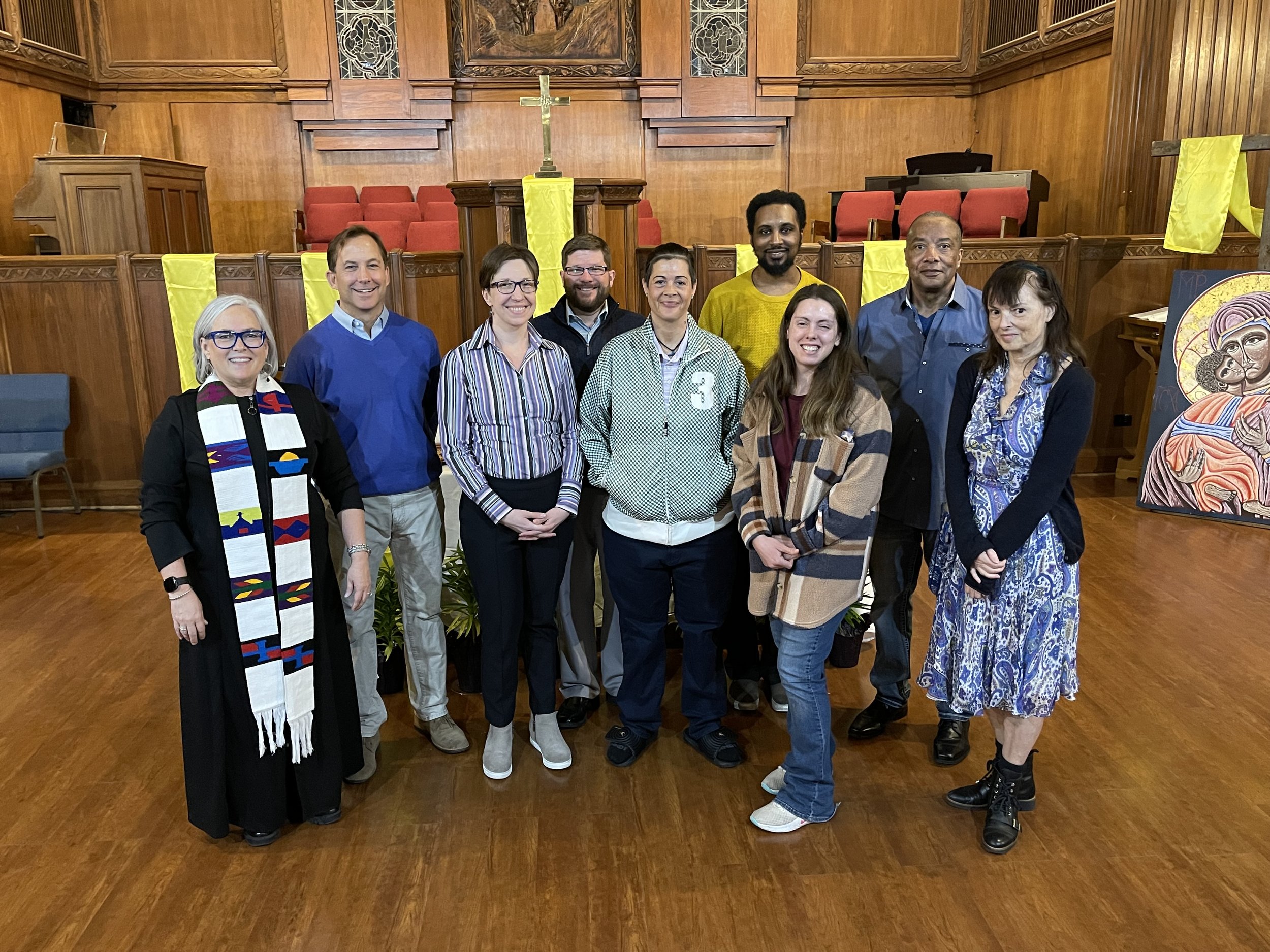 Going to church affirms our belief in each other