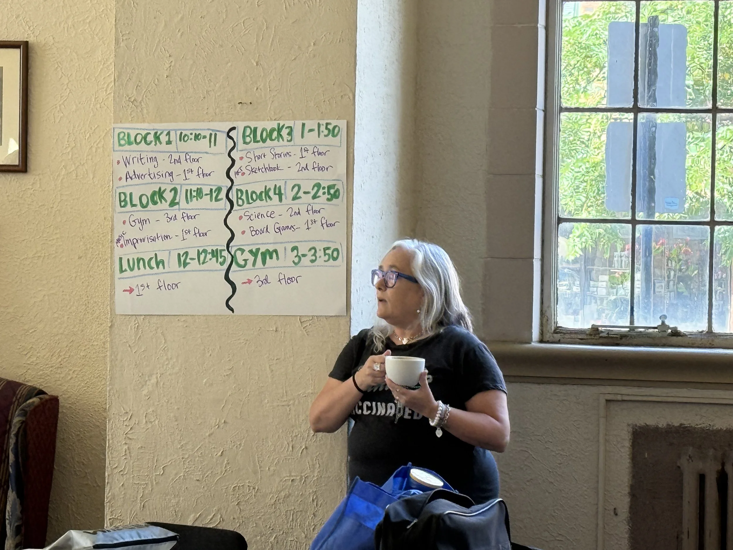 Linden Learning Collective brings children to New Community House on Thursdays