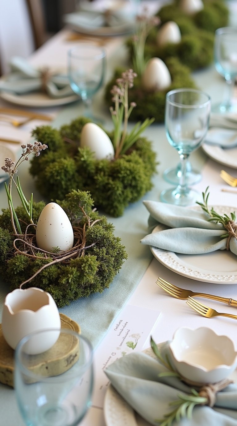easter table décor