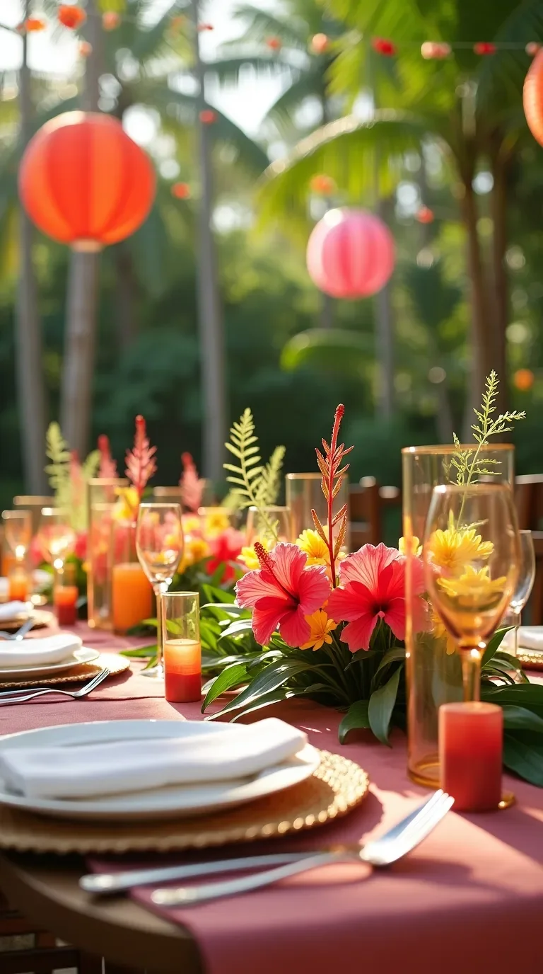 50+ Tropical Hibiscus Baby Shower Ideas for a Stunning Floral Celebration&nbsp;