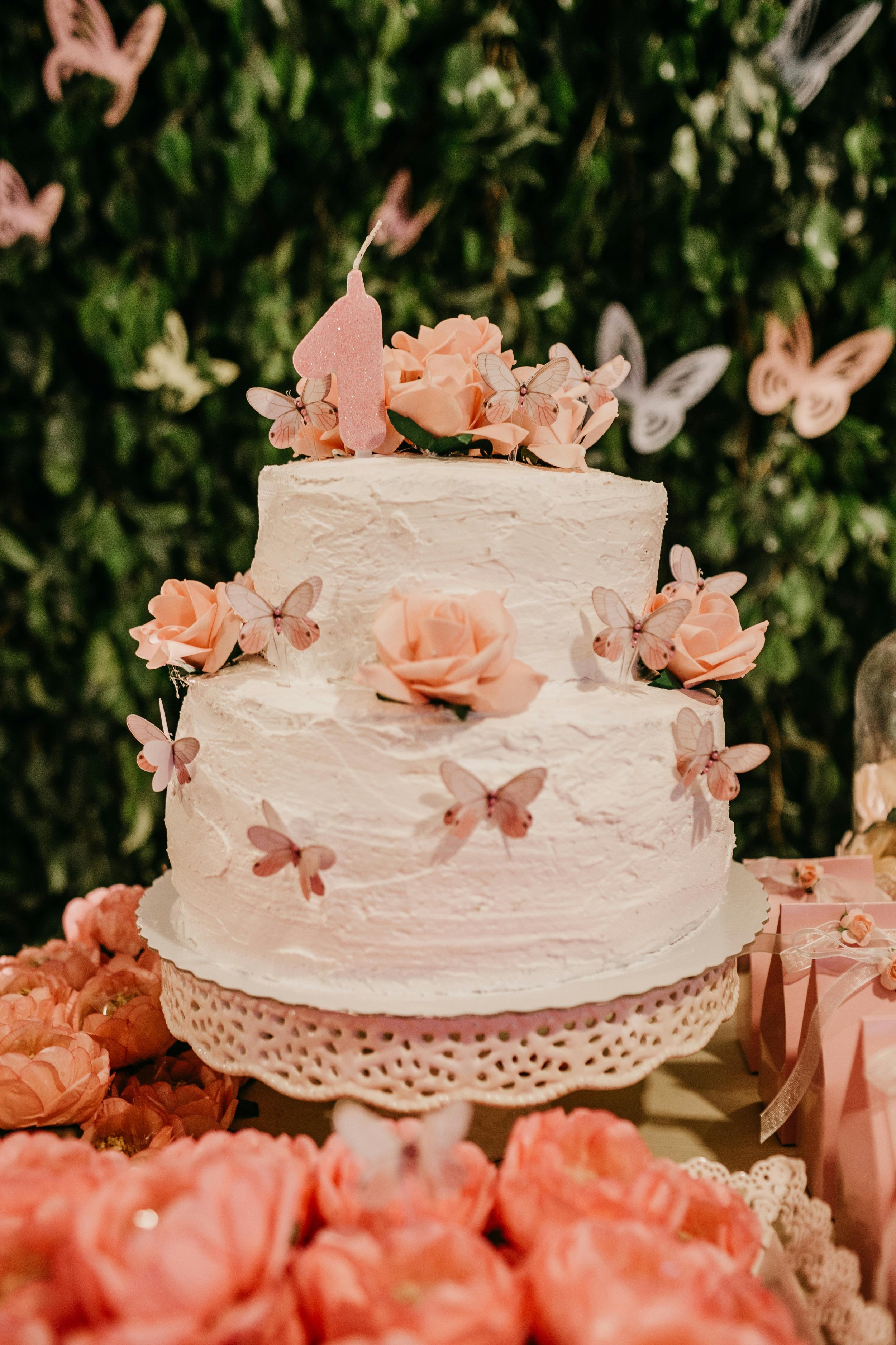 butterfly-themed baby shower