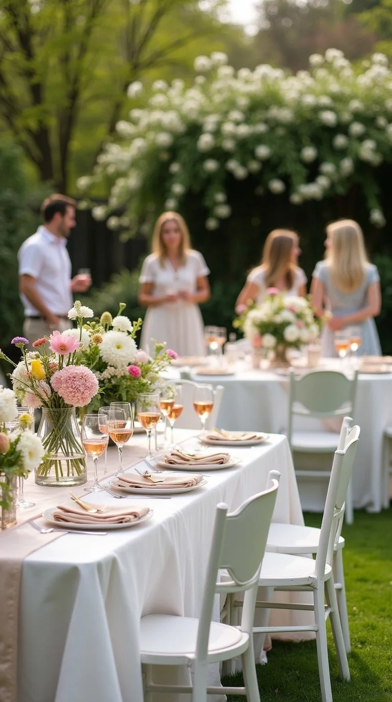 spring backyard party themes classic garden party