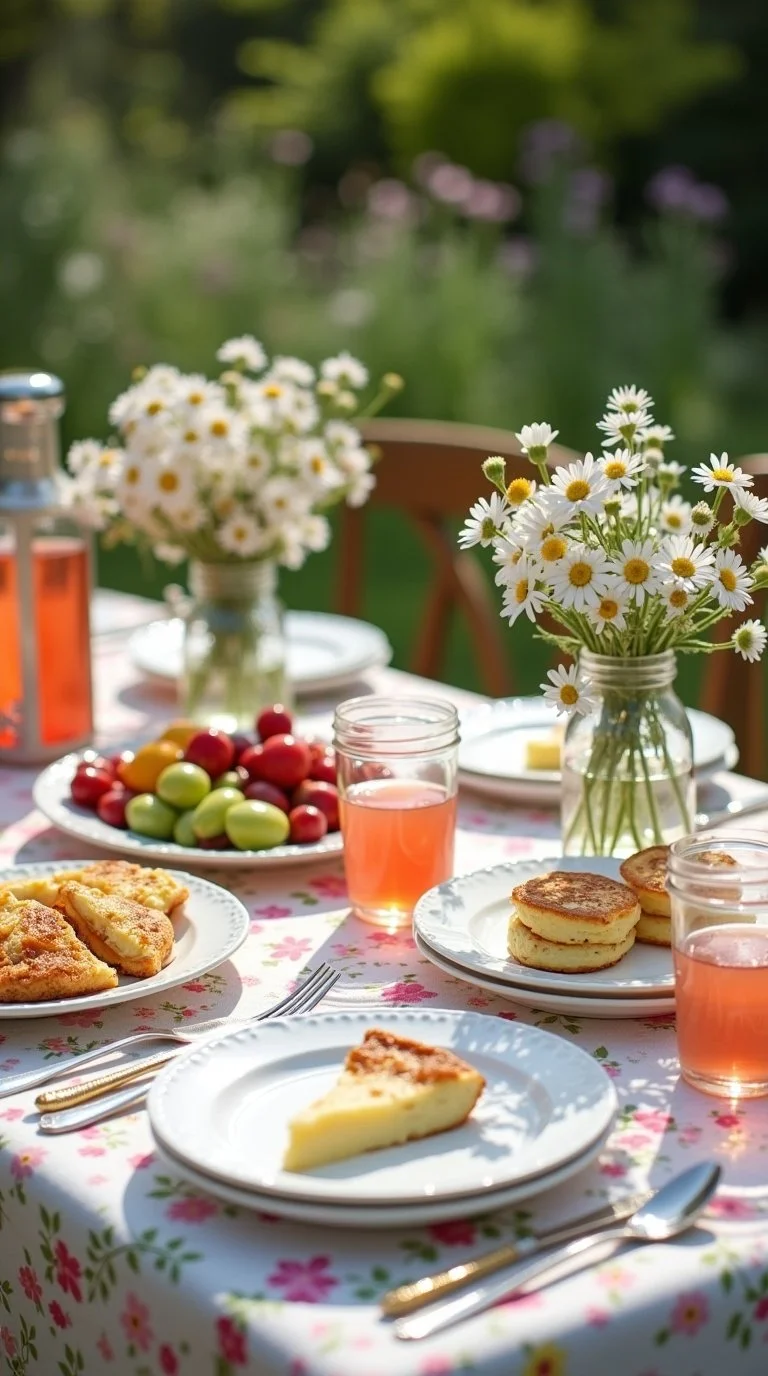 mothers day brunch inspiration garden party brunch