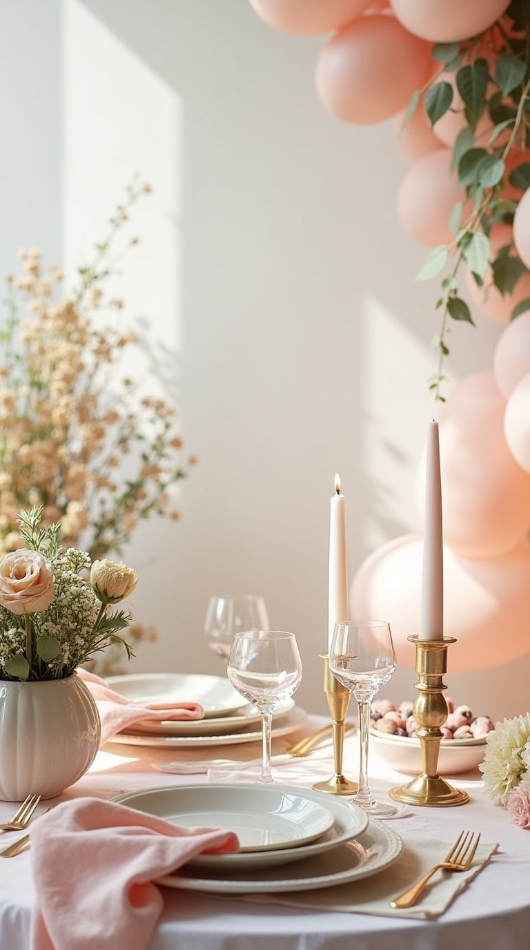 A “Ready to Bloom” baby shower setup.jpg