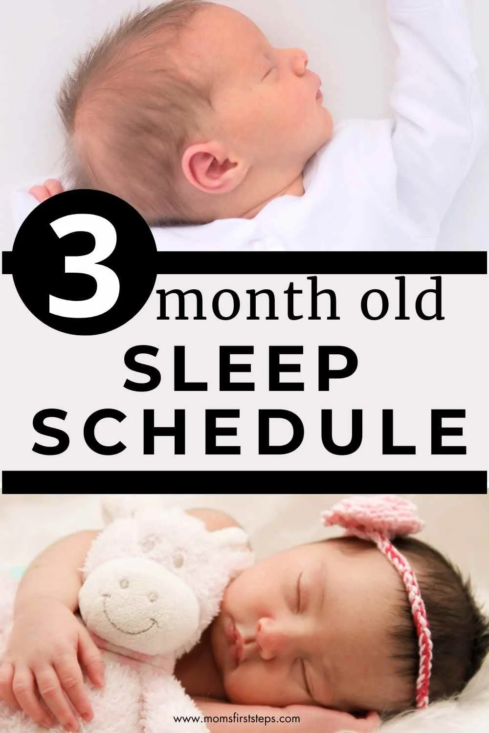 3 Month Old Sleep Schedule — Mom's First Steps