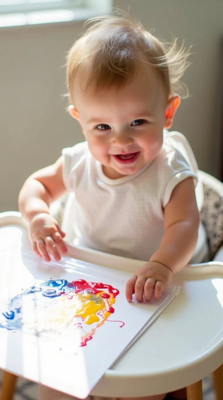 mother's day crafts from baby mess-free sealed bag painting.jpg