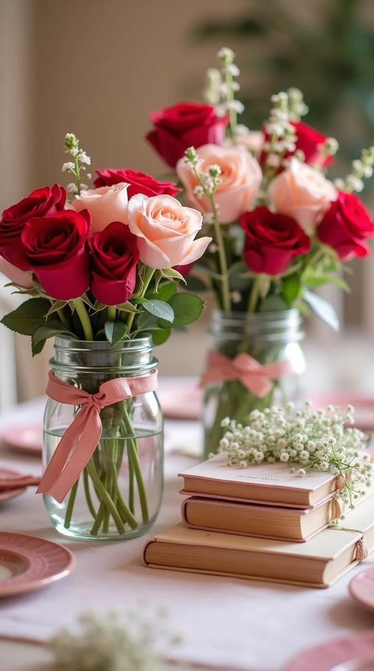 Valentine's Day themed baby shower table centerpiece ideas.jpg