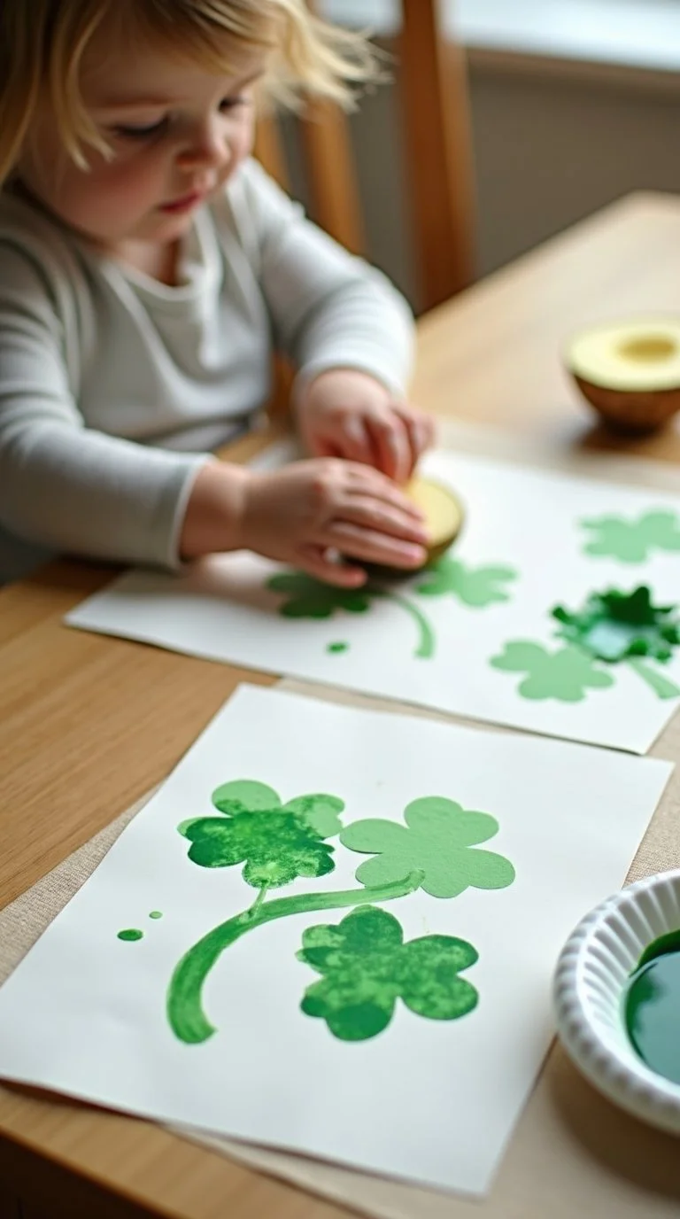 25+ Easy & Mess-Free St. Patrick's Day Crafts for Toddlers and Babies ...